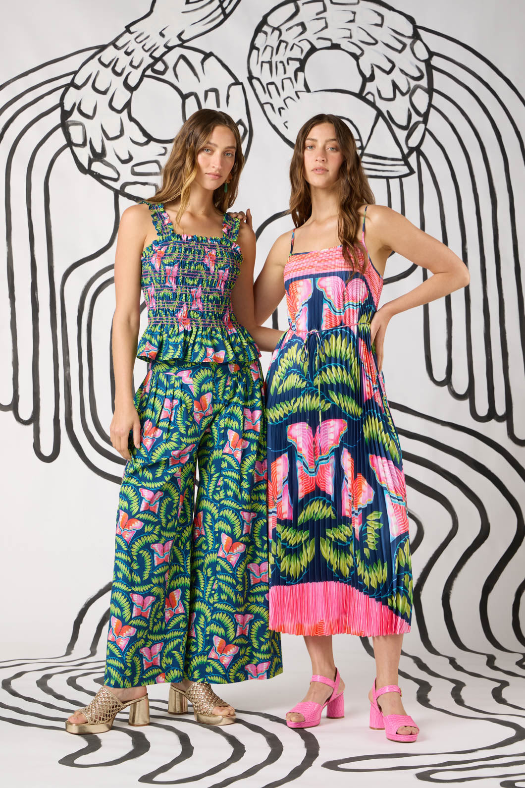 gorman pleated dress Gorman