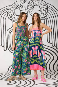 Gorman NZ - In Secret Print Pleated Dress - print