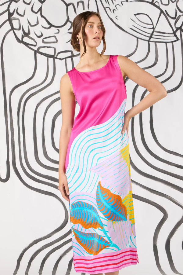 Gorman - Past Lover Print Slip Dress - print