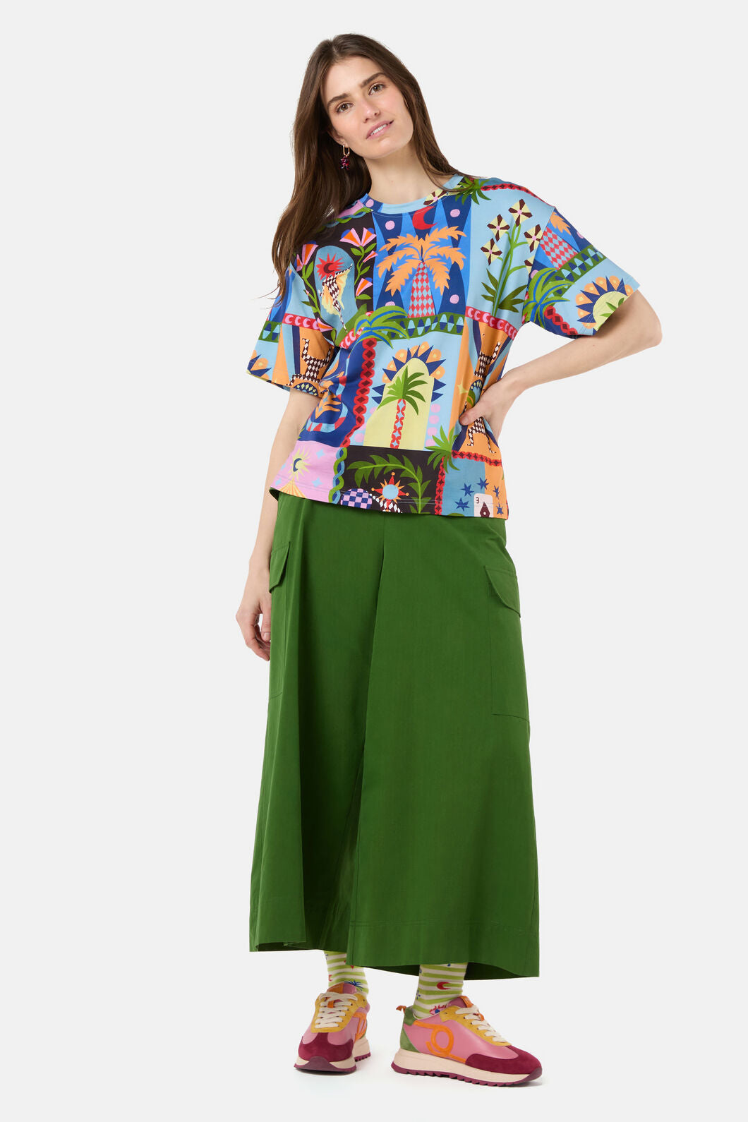 Gorman - Luna Cirque Oversized Tee - print