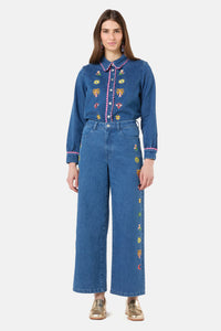 Gorman - Luna Cirque Jeans - mid-blue