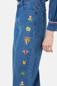 Gorman - Luna Cirque Jeans - mid-blue