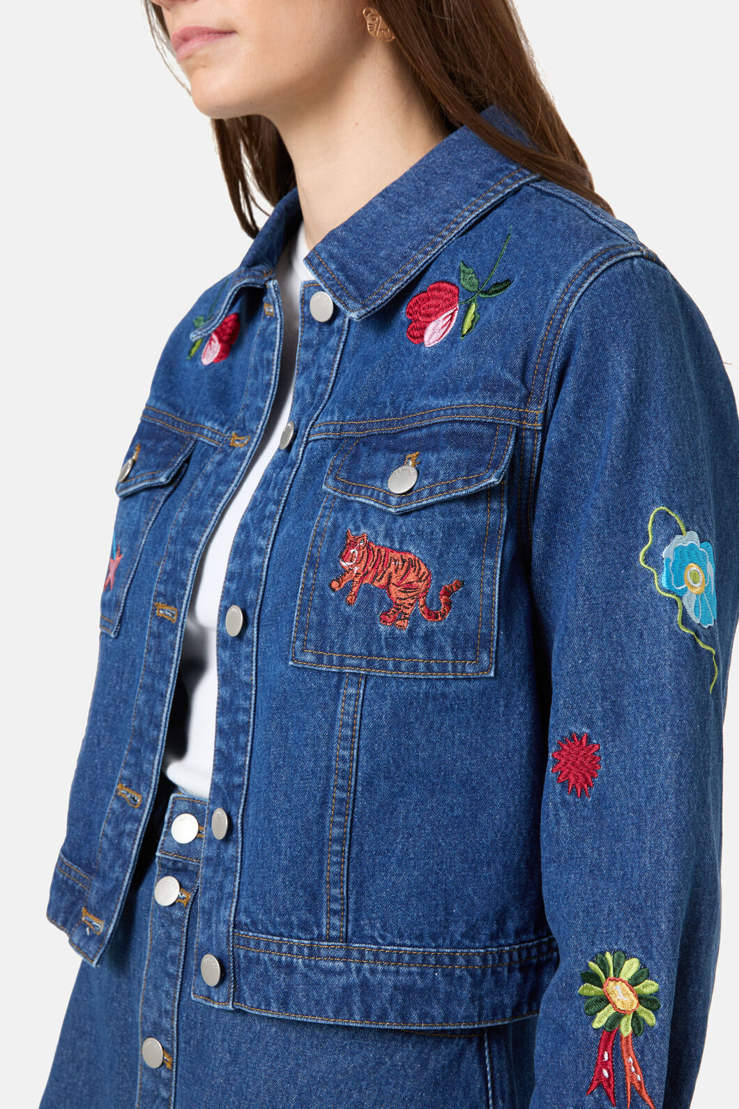 Gorman - Parade Denim Jacket - mid-blue