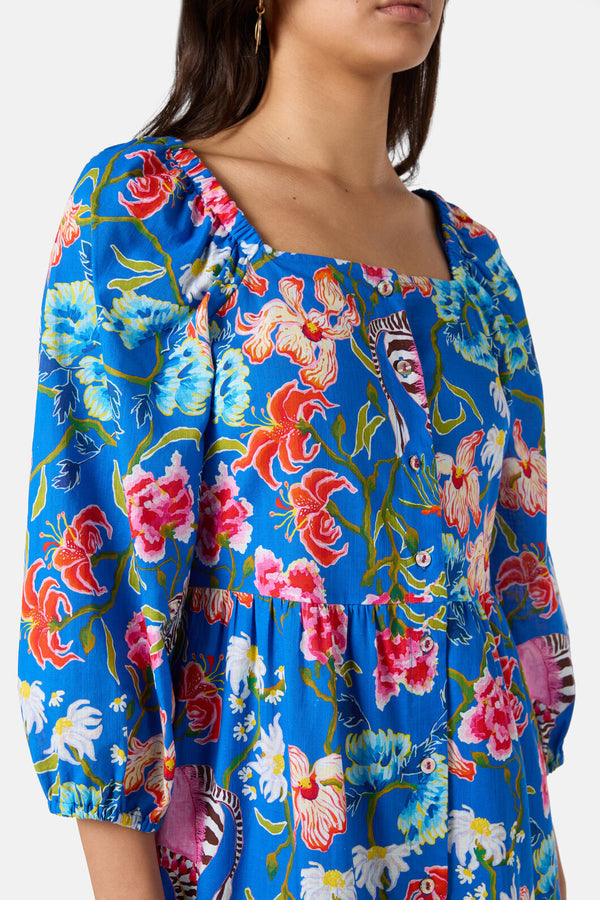 Gorman - Zebra Crossing Long Dress - print