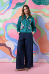 Gorman - Scarlett Wide Leg Denim Jean - indigo