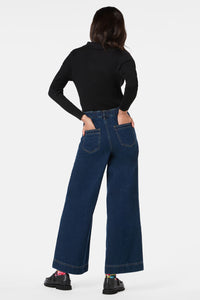 Gorman - Scarlett Wide Leg Denim Jean - indigo