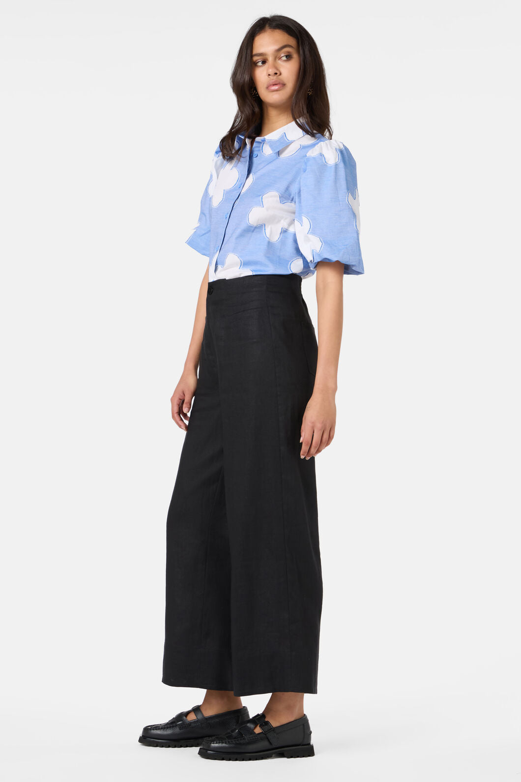 Gorman - Peyton Linen Pant - black