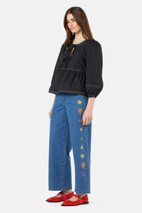 Gorman - Mia Smock Top - black