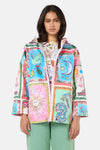 Gorman - Good Fortune PatchworkRaincoat - print