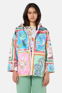 Gorman - Good Fortune PatchworkRaincoat - print