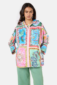 Gorman - Good Fortune PatchworkRaincoat - print
