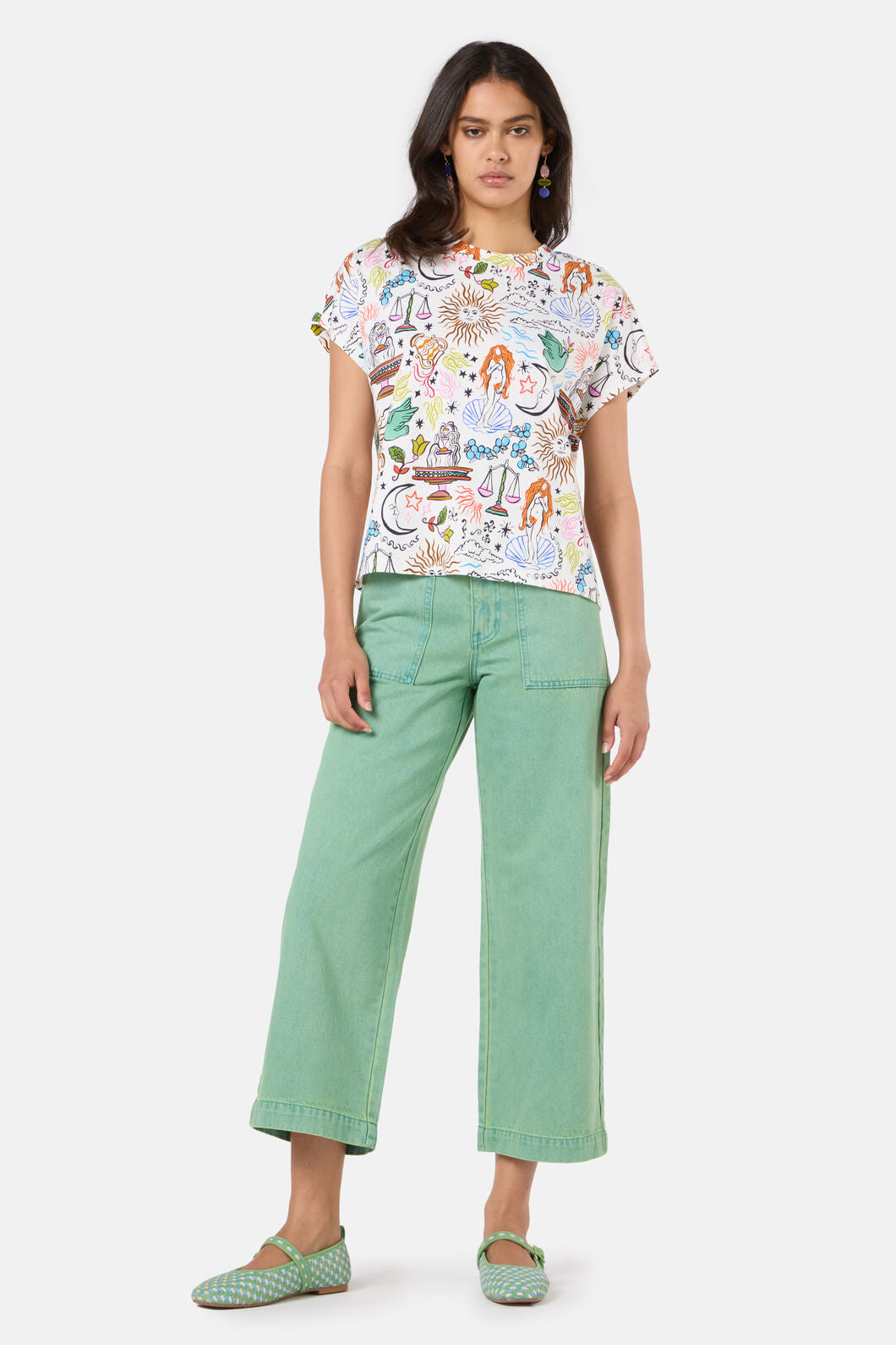 Gorman - Good Fortune Boxy Tee - print