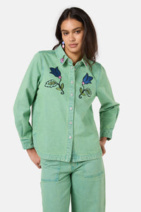 Gorman - Fortuna Denim Shirt - green