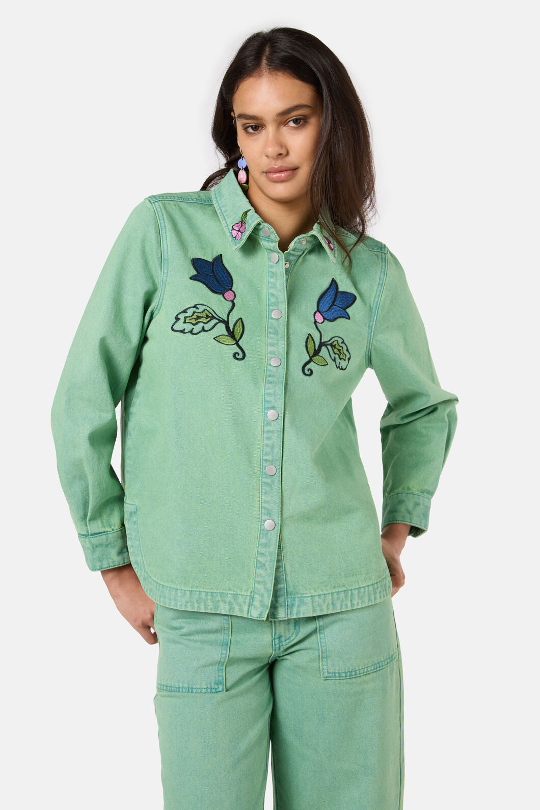 Gorman - Fortuna Denim Shirt - green
