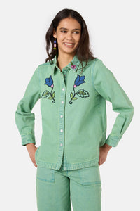 Gorman - Fortuna Denim Shirt - green