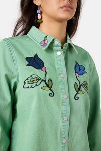 Gorman - Fortuna Denim Shirt - green