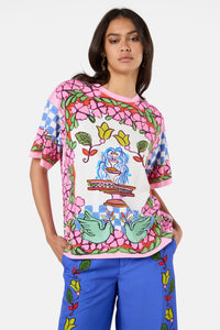 Gorman - Good Fortune Placement OS Tee - print