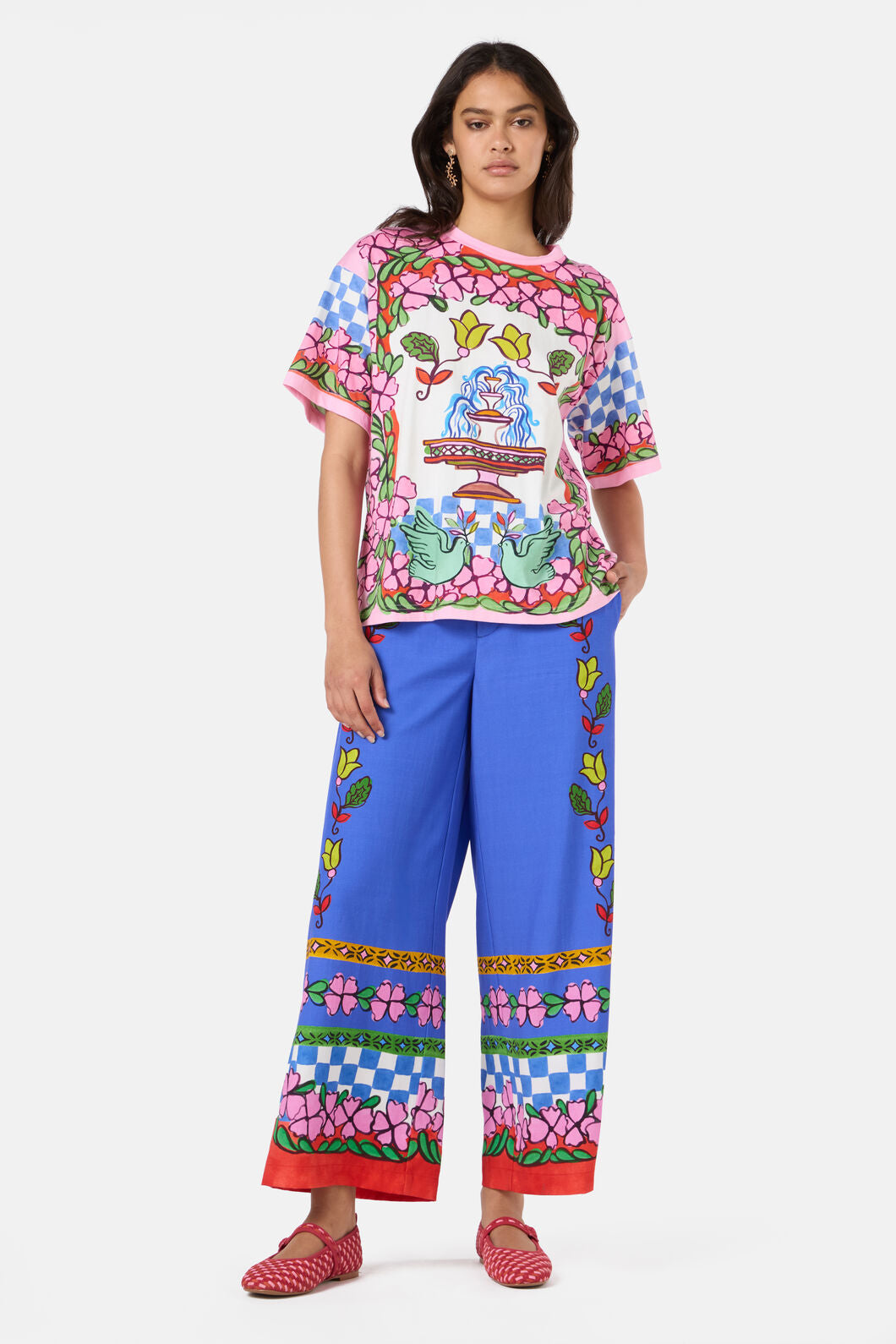 Gorman - Good Fortune Placement OS Tee - print