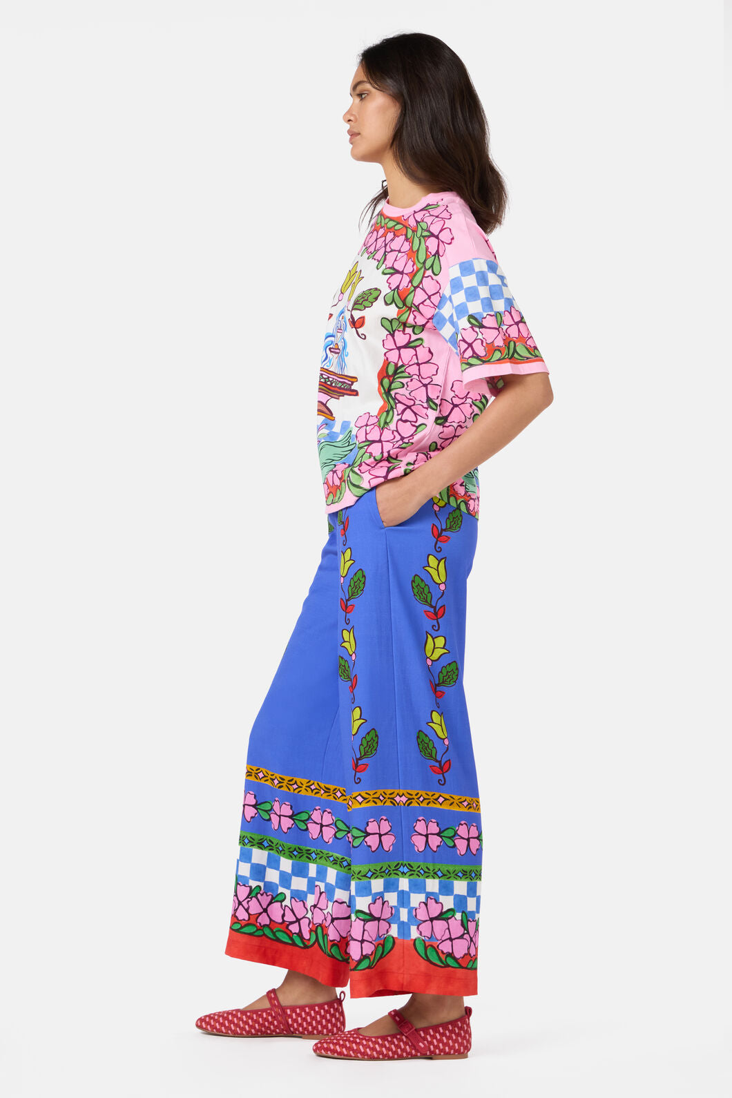 Gorman - Good Fortune Placement OS Tee - print