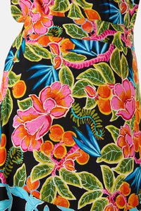 Gorman - Plum Harvest Patchwork Skirt - print