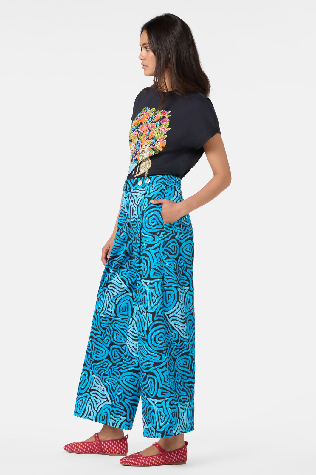 Gorman - Swirl Harvest Pant - print