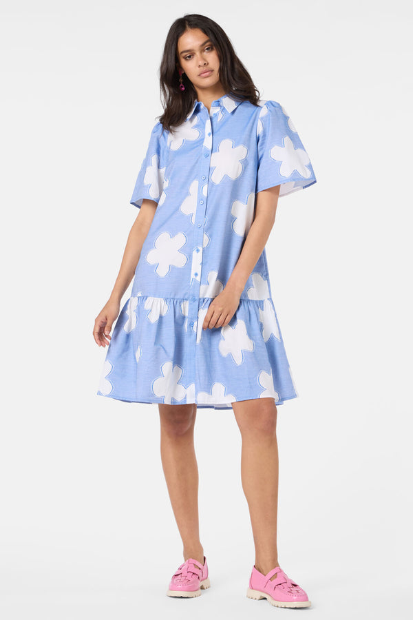 Gorman - Cut Daisies Dress - blue