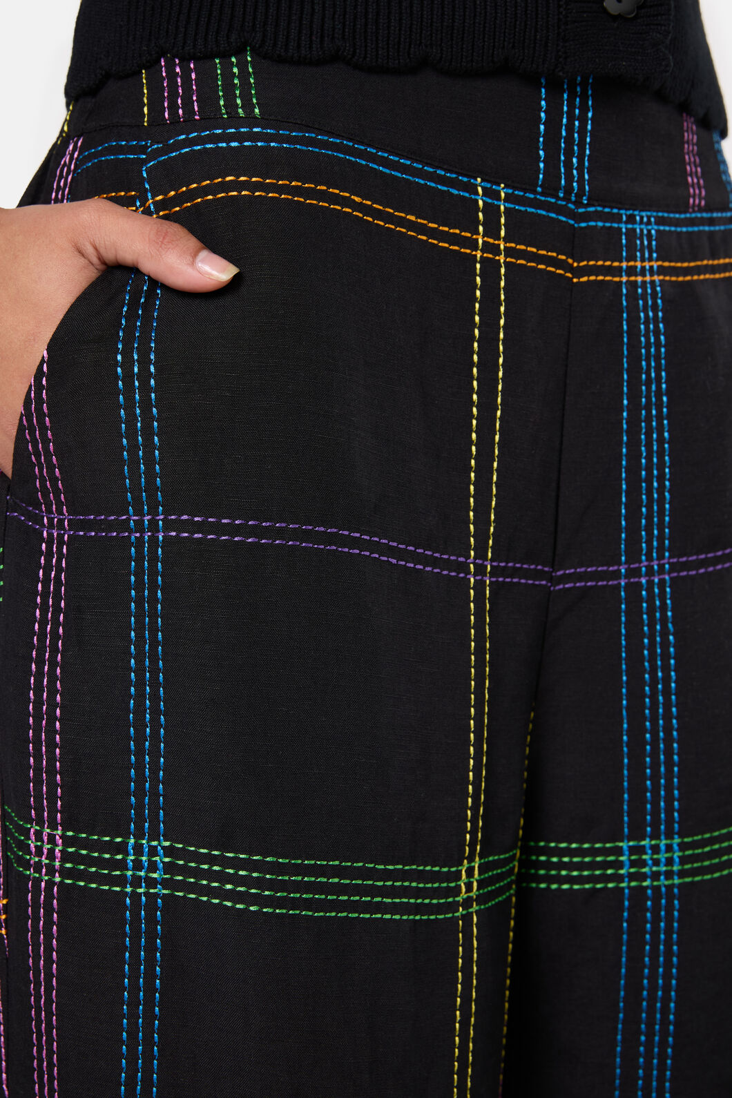 Gorman - Stitched Skort - black