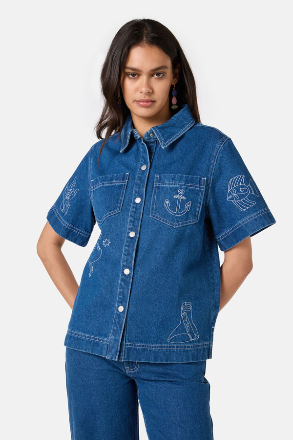 Gorman - Sirena Denim Shirt - denim