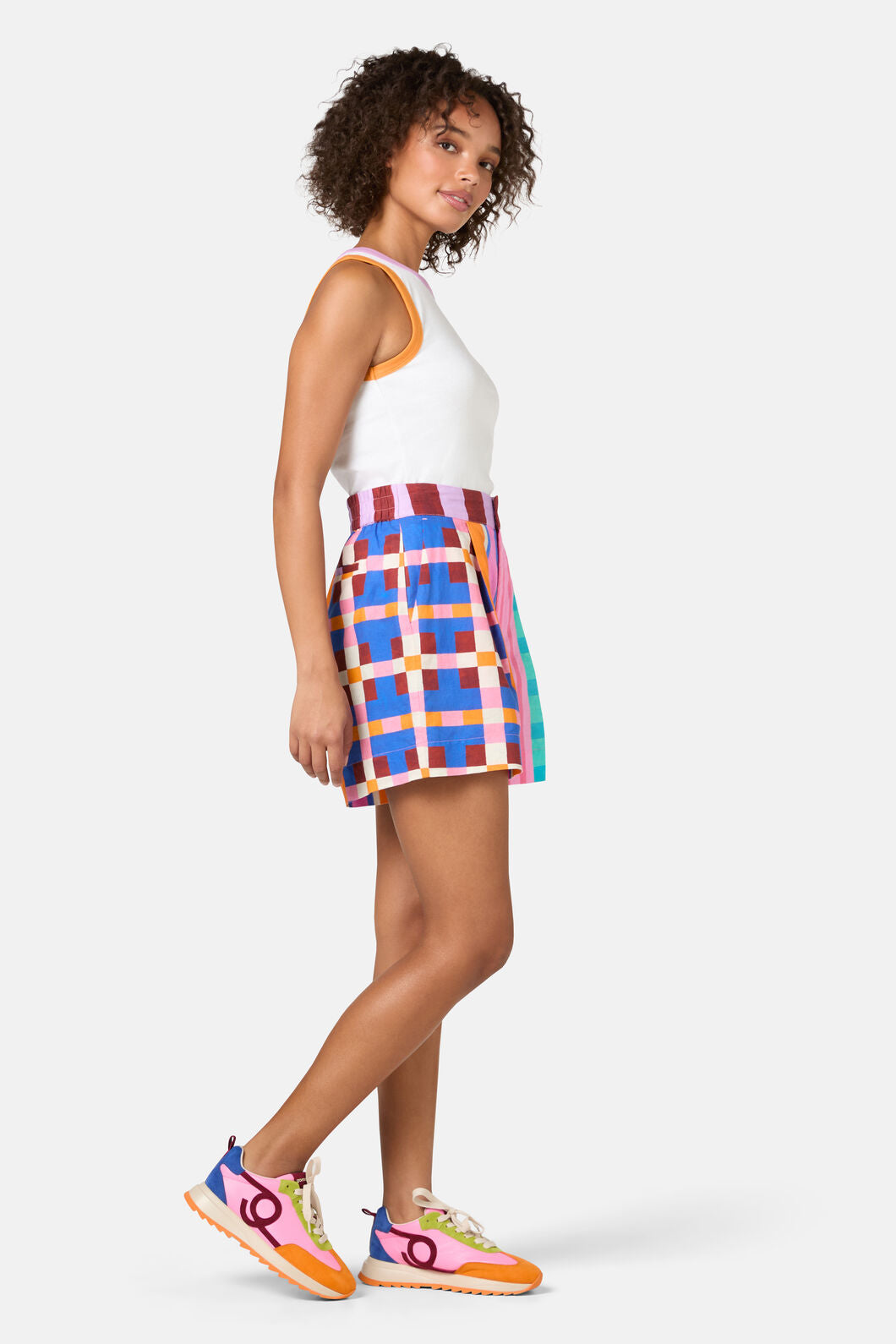 Gorman - HOLIDAY STRIPE SHORTS - print