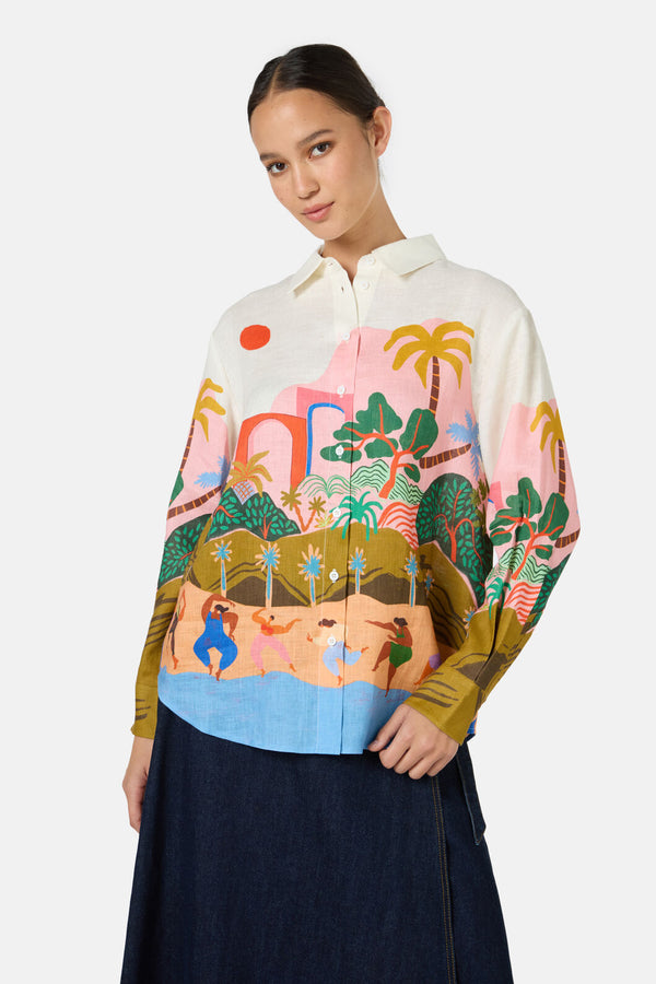 Gorman - Hidden Paradise Shirt - print