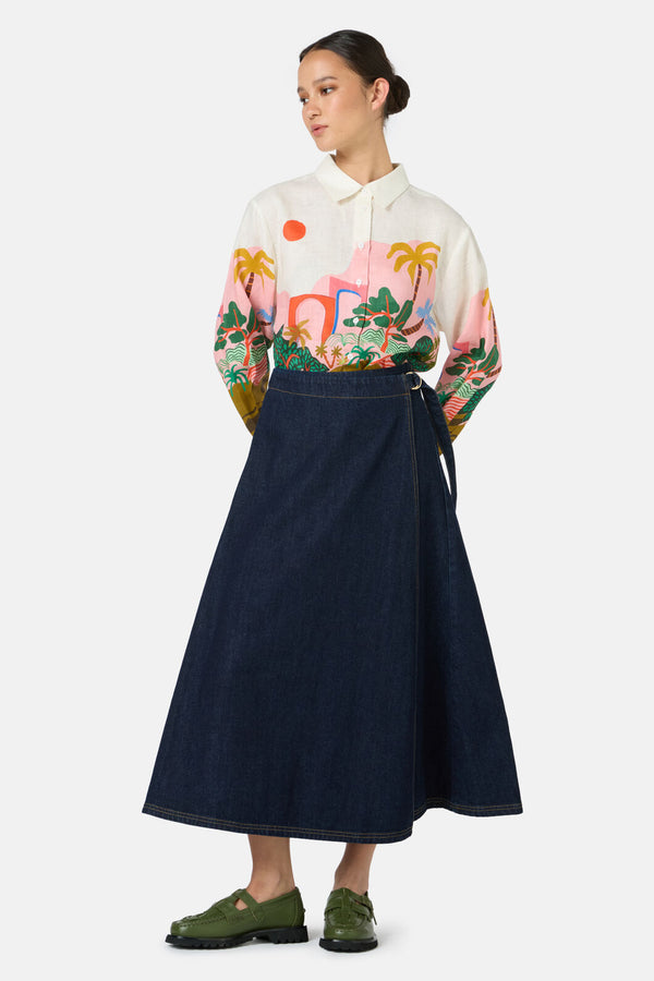 Gorman - Hidden Paradise Shirt - print