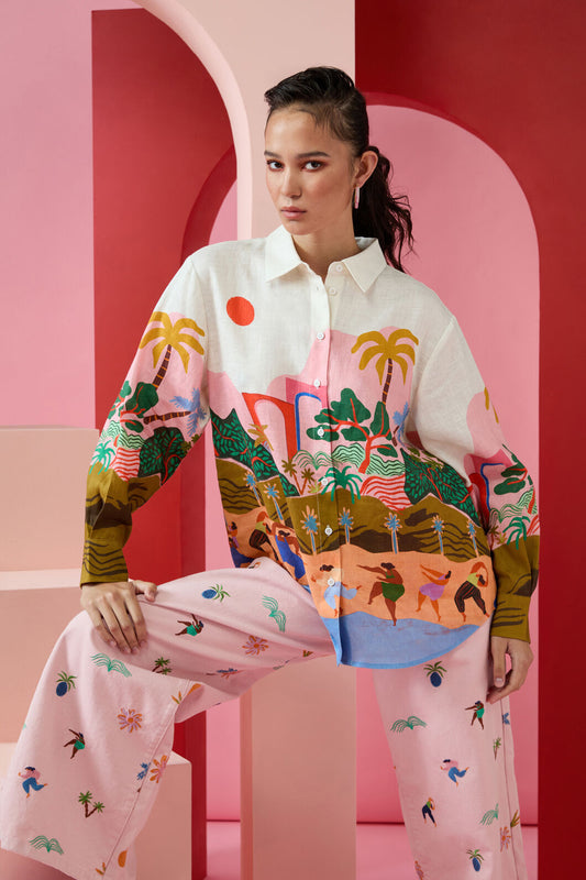 Gorman - Hidden Paradise Shirt - print