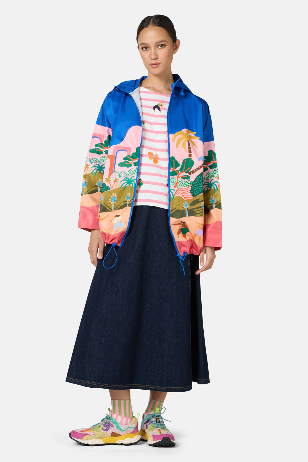 Gorman - Hidden Paradise Raincoat - print