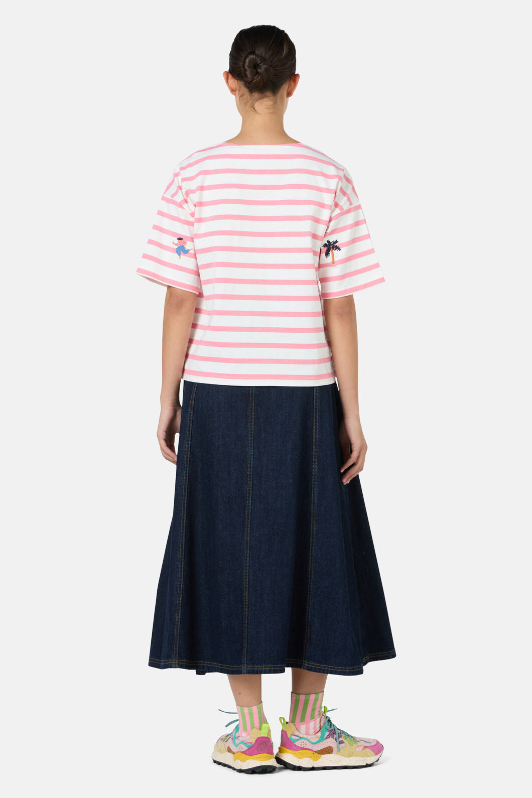 Gorman - Hidden Paradise Emb Oui NonTee - stripe