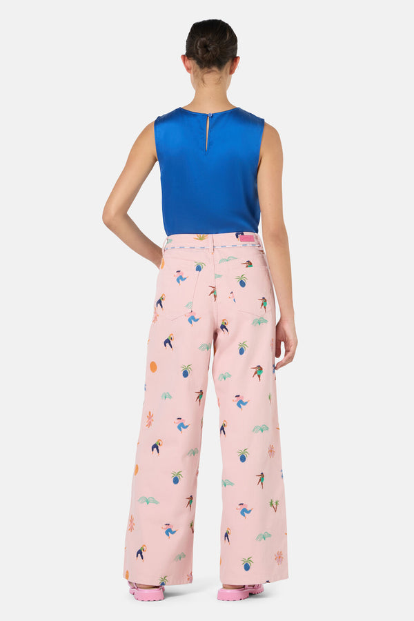 Gorman - Hidden Paradise Jeans - pink