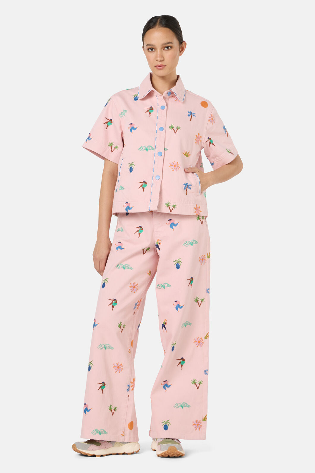 Gorman - Hidden Paradise Jeans - pink