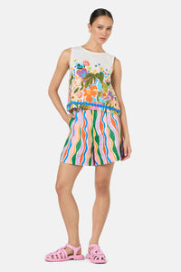 Gorman - Midnight Garden Tank - print