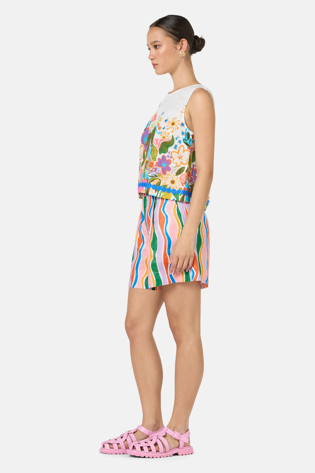 Gorman - Midnight Garden Tank - print