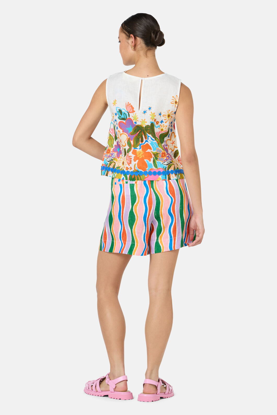 Gorman - Midnight Garden Tank - print