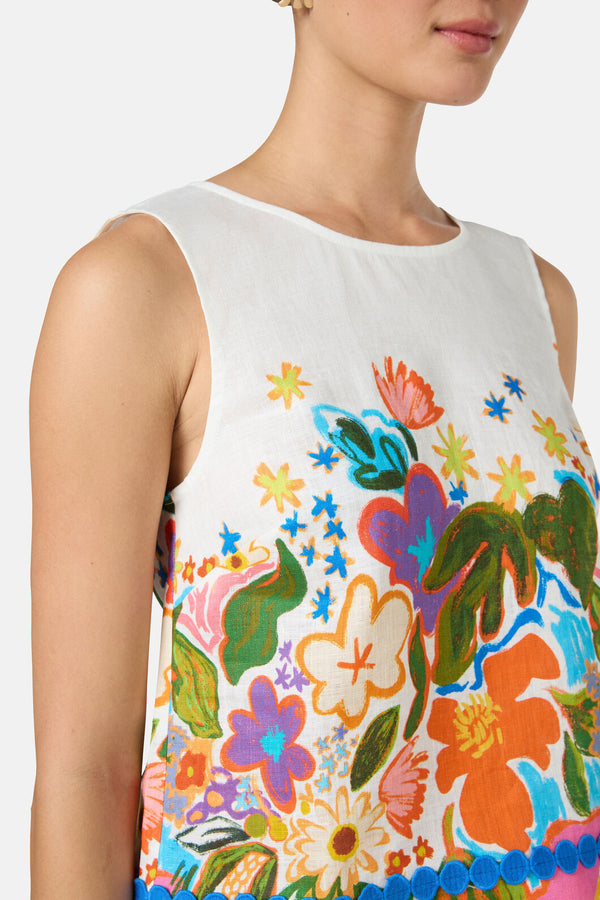 Gorman - Midnight Garden Tank - print