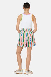 Gorman - Sneaky Stripe Short - print