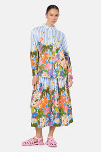 Gorman - Midnight Garden Stripe Shirt - print