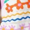 Flower Crochet Knit Vest