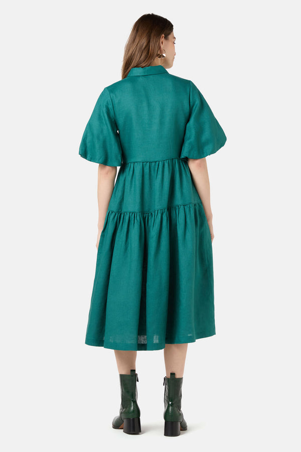 Flora Aurora Smock Dress AU Flora Aurora Smock Dress AU