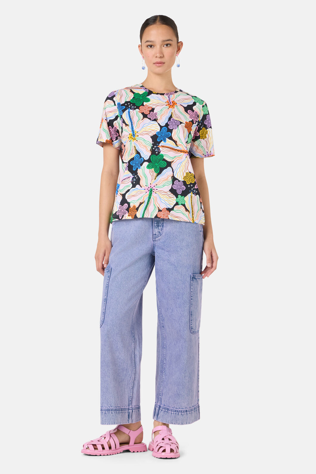 Gorman - Hibiscus Classic Tee - print
