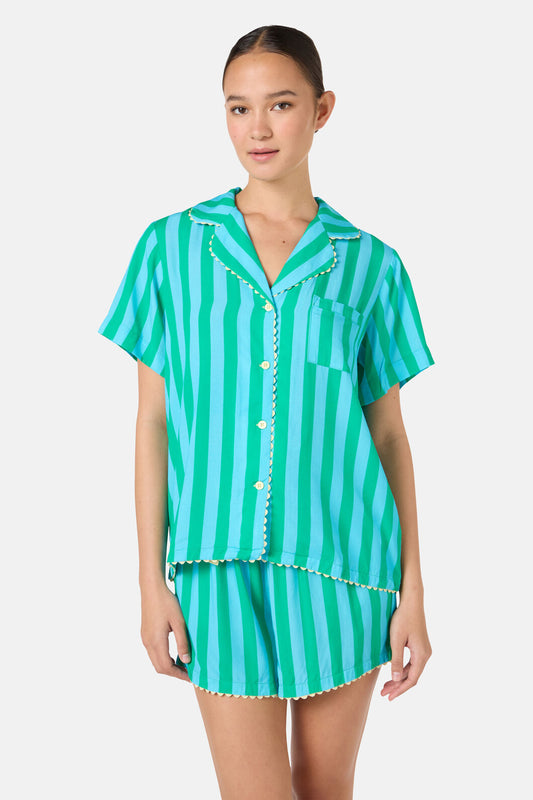 Gorman - Stripe PJ Shorts Set - stripe