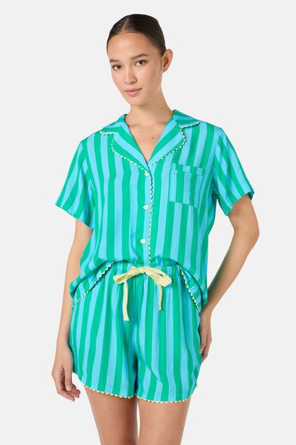 Gorman - Stripe PJ Shorts Set - stripe