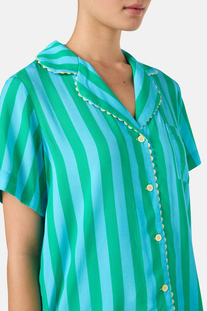 Gorman - Stripe PJ Shorts Set - stripe