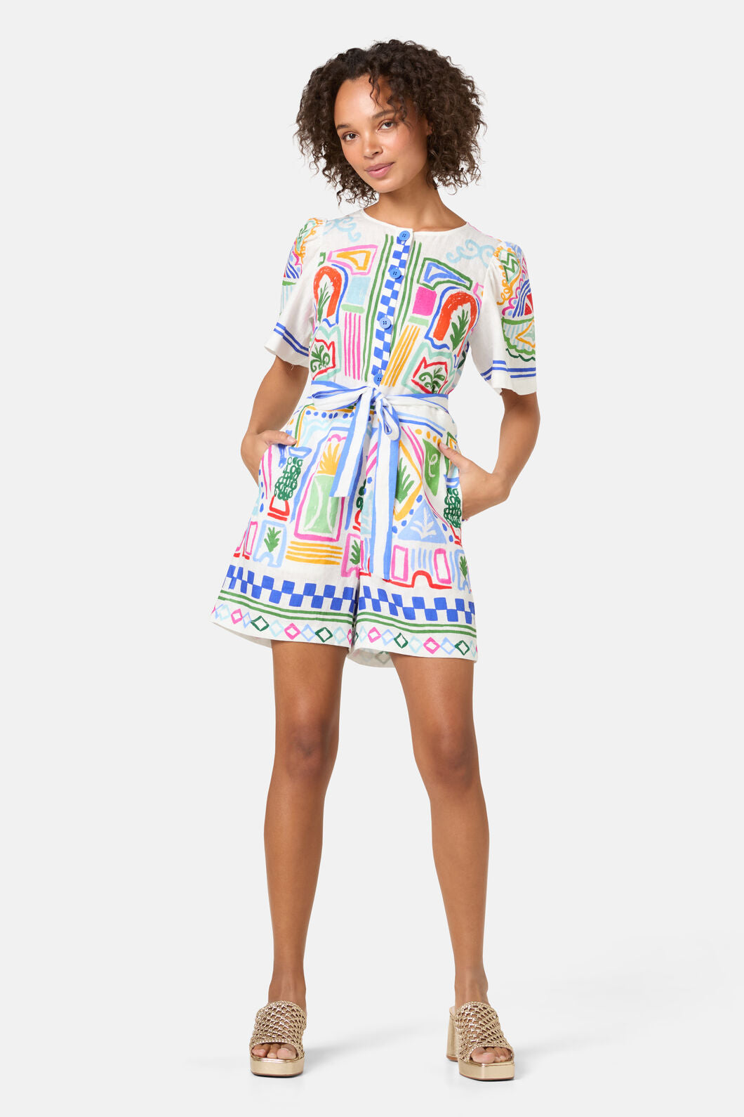 Gorman - Atrium Print Playsuit - print