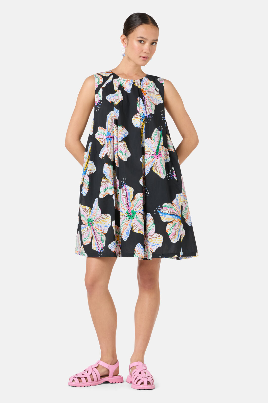 Gorman - Hibiscus Bubble Dress - print